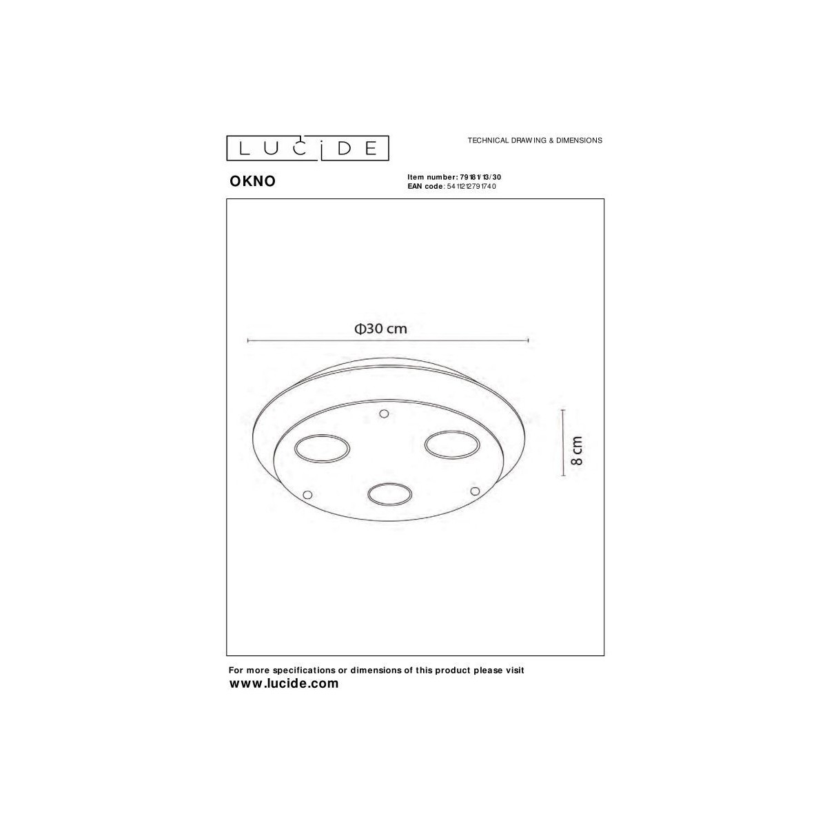 Lucide OKNO 79181/13/30