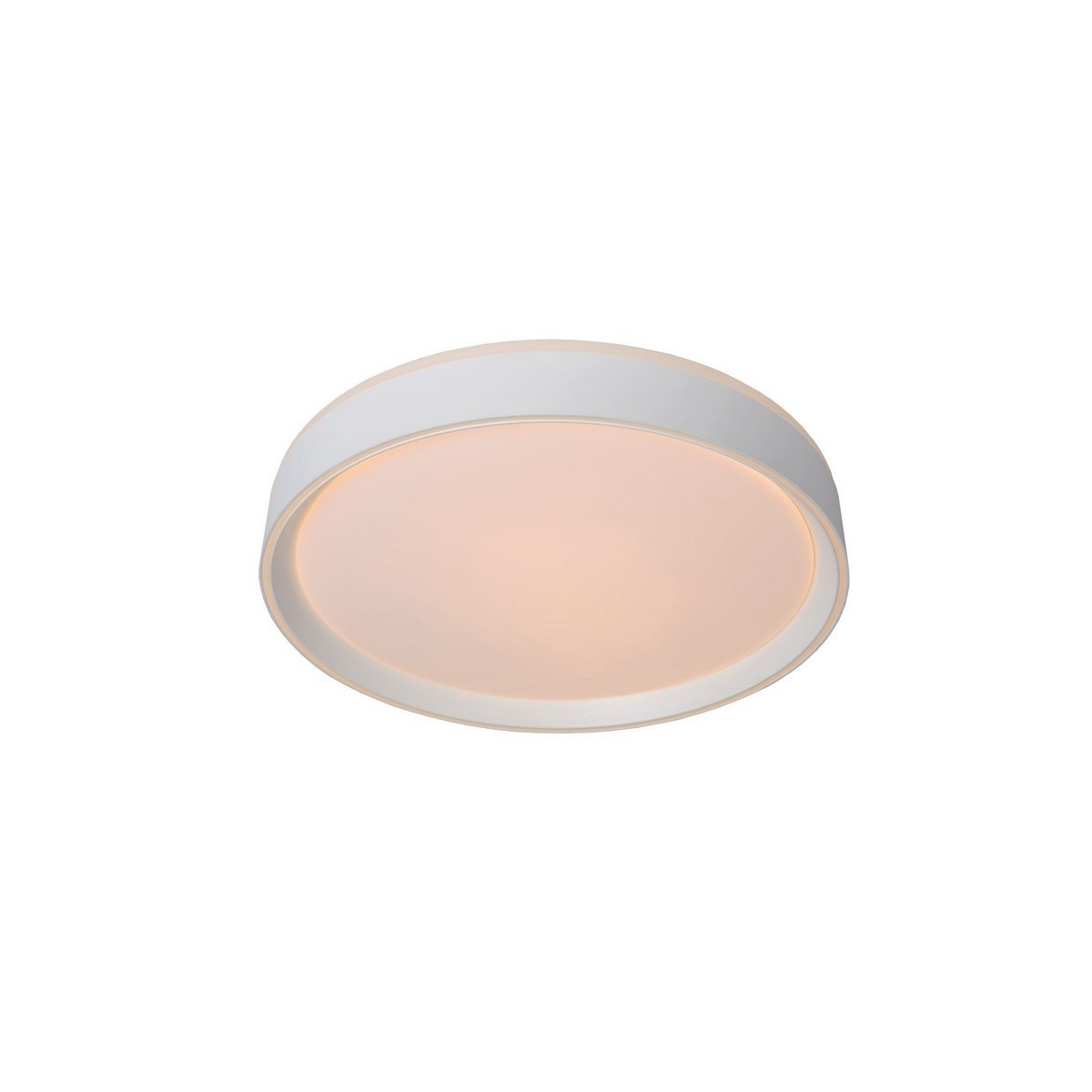 Lucide 79182/24/31 NURIA - Lampa sufitowa wpuszczana - 40 cm - LED 3 StepDim - 1x24W 2700K - Biała