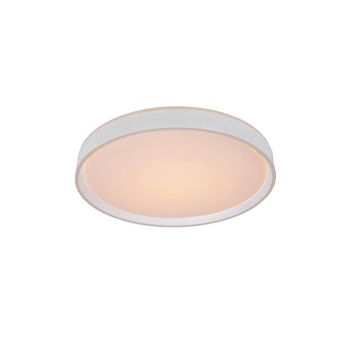 Lucide 79182/36/31 NURIA - Lampa sufitowa wpuszczana - 50 cm - LED 3 StepDim - 1x36W 2700K - Biała