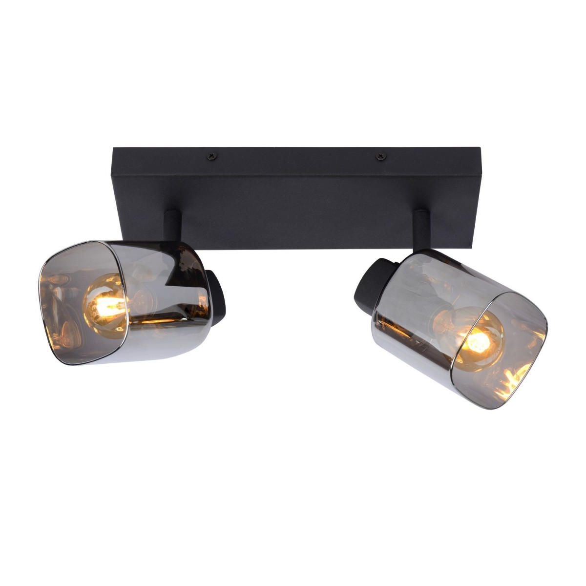 Lucide 17999/02/30 ALION - Reflektor sufitowy - 2xE14 - Czarny