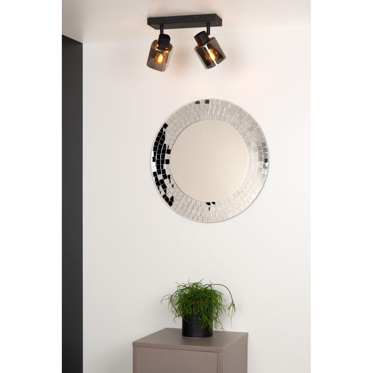 Lucide 17999/02/30 ALION - Reflektor sufitowy - 2xE14 - Czarny