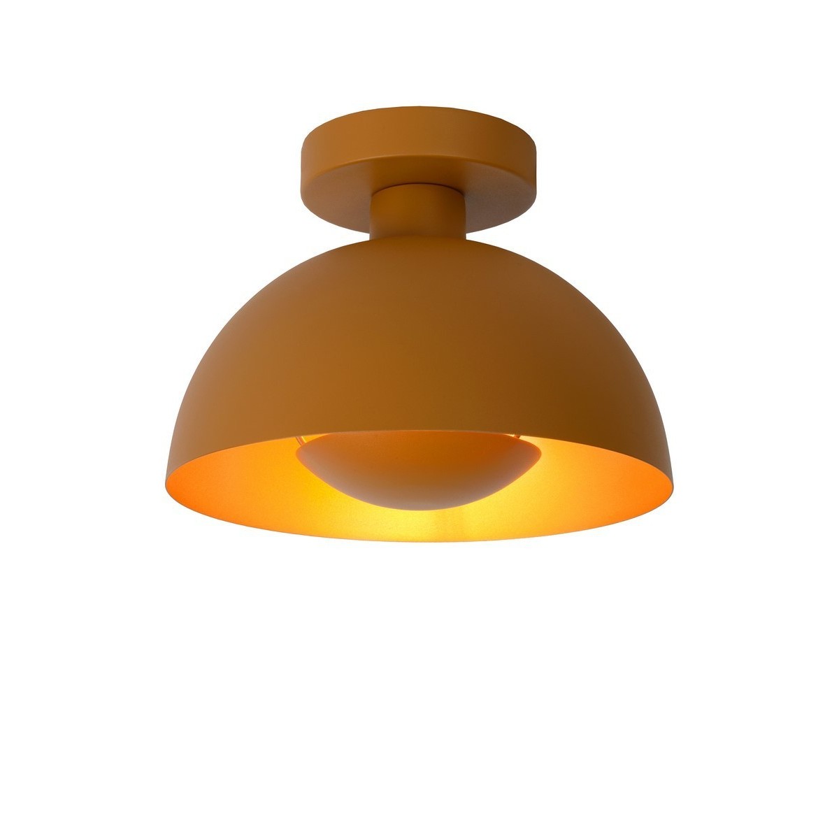 Lucide 45196/01/44 SIEMON - Lampa sufitowa wpuszczana - 25 cm - 1xE27 - Ochra Żółta