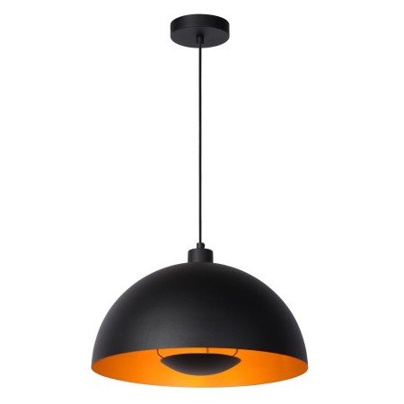 Lucide 45496/01/30 SIEMON - Lampa wisząca - 40 cm - 1xE27 - Czarna