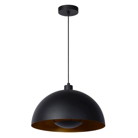Lucide 45496/01/30 SIEMON - Lampa wisząca - 40 cm - 1xE27 - Czarna