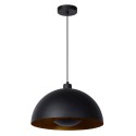 Lucide 45496/01/30 SIEMON - Lampa wisząca - 40 cm - 1xE27 - Czarna