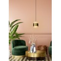Lucide 45497/20/02 FIRMIN - Lampa wisząca - 20 cm - 1xE27 - Matowe złoto - Mosiądz