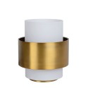 Lucide 45597/20/02 FIRMIN - Lampa stołowa - 20 cm - 1xE27 - Matowe złoto - Mosiądz