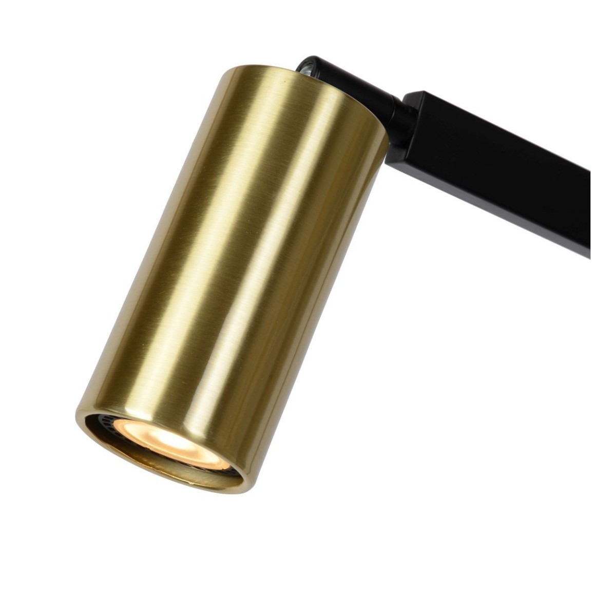 Lucide 45799/01/30 SYBIL - Lampa podłogowa do czytania - 1xGU10 - Czarna