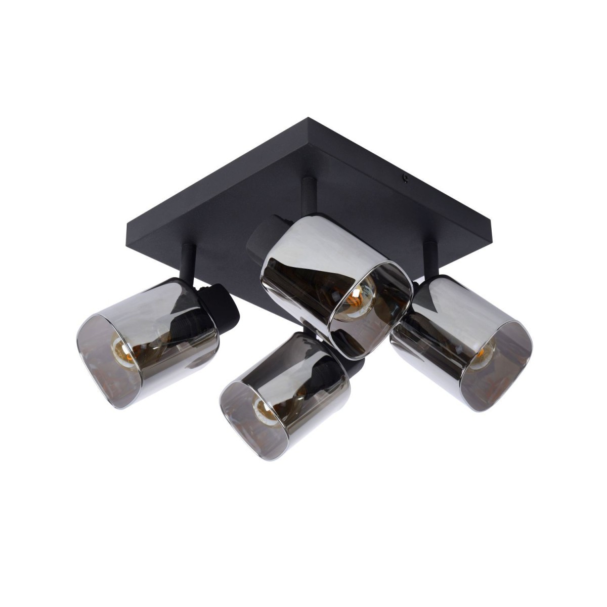 Lucide 17999/14/30 ALION - Reflektor sufitowy - 4xE14 - Czarny