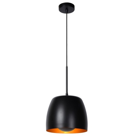 Lucide 30488/01/30 NOLAN - Lampa wisząca - 24 cm - 1xE27 - Czarna