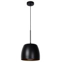 Lucide 30488/01/30 NOLAN - Lampa wisząca - 24 cm - 1xE27 - Czarna