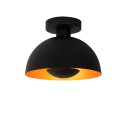 Lucide 45196/01/30 SIEMON - Lampa sufitowa wpuszczana - 25 cm - 1xE27 - Czarny