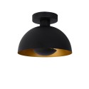 Lucide 45196/01/30 SIEMON - Lampa sufitowa wpuszczana - 25 cm - 1xE27 - Czarny