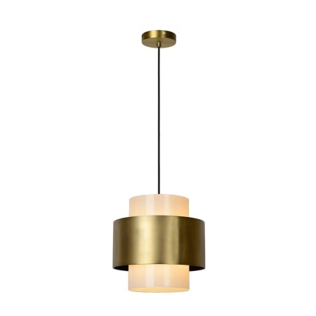 Lucide 45497/30/02 FIRMIN - Lampa wisząca - 30 cm - 1xE27 - Matowe złoto - Mosiądz