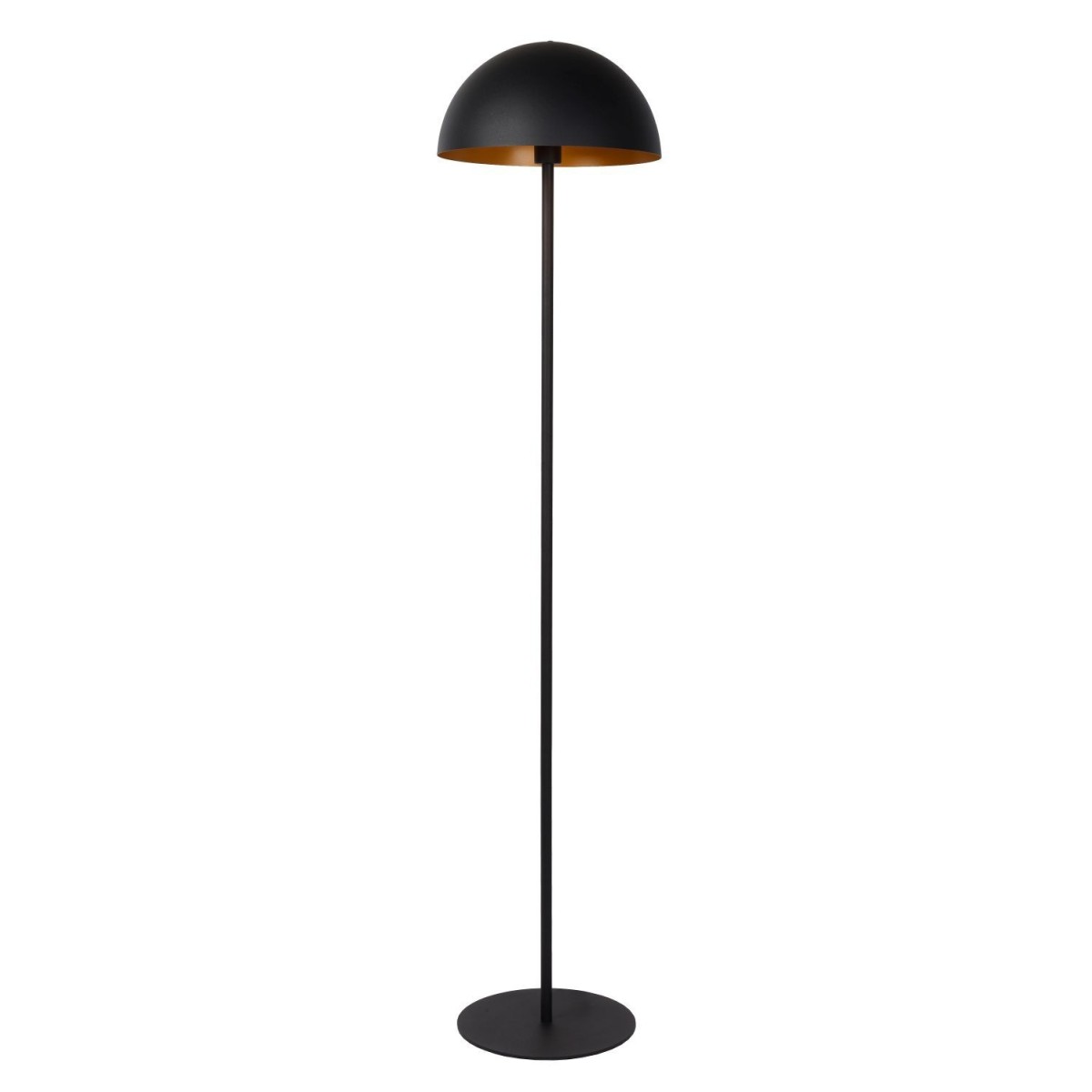 Lucide 45796/01/30 SIEMON - Lampa podłogowa - 35 cm - 1xE27 - Czarna