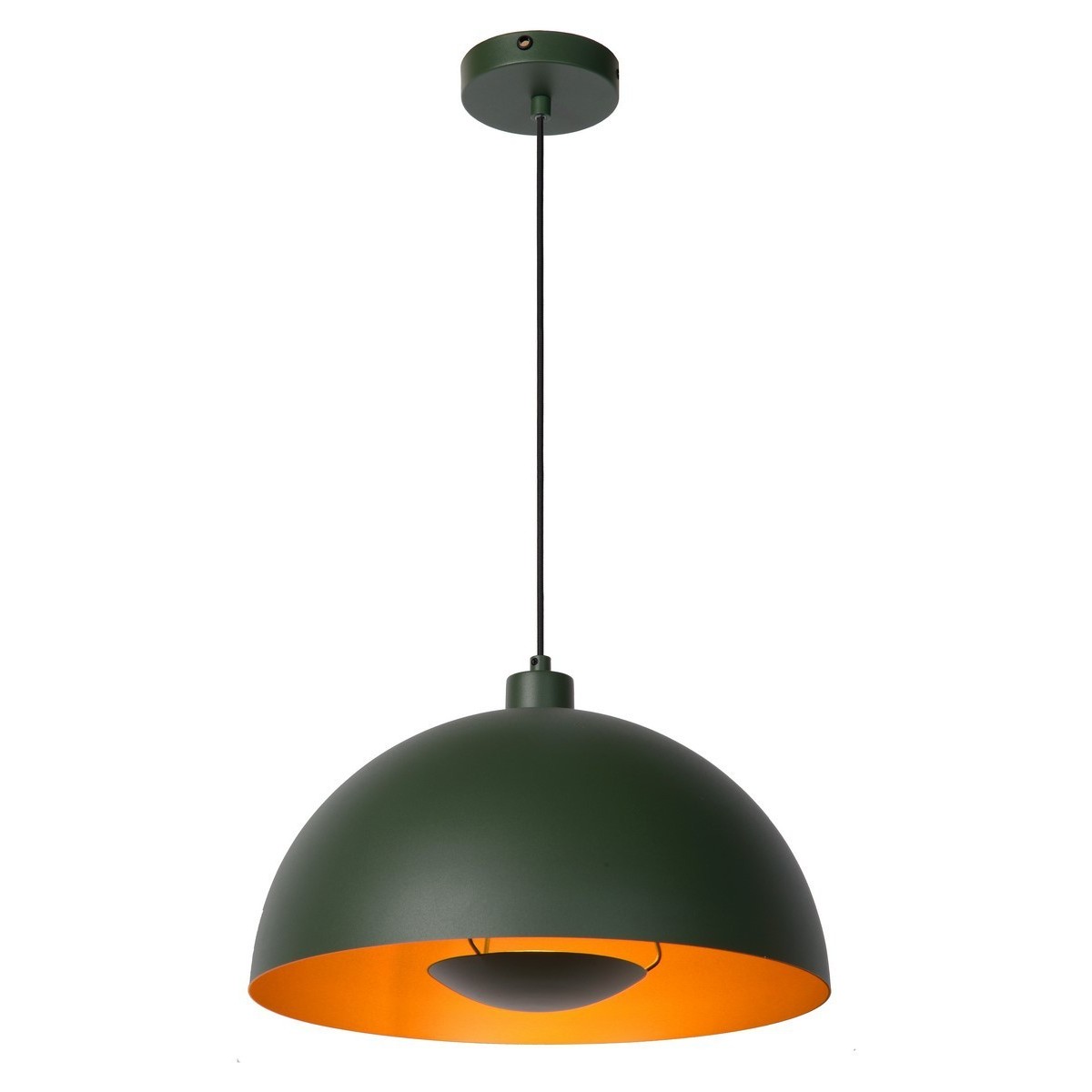 Lucide 45496/01/33 SIEMON - Lampa wisząca - 40 cm - 1xE27 - Zielony