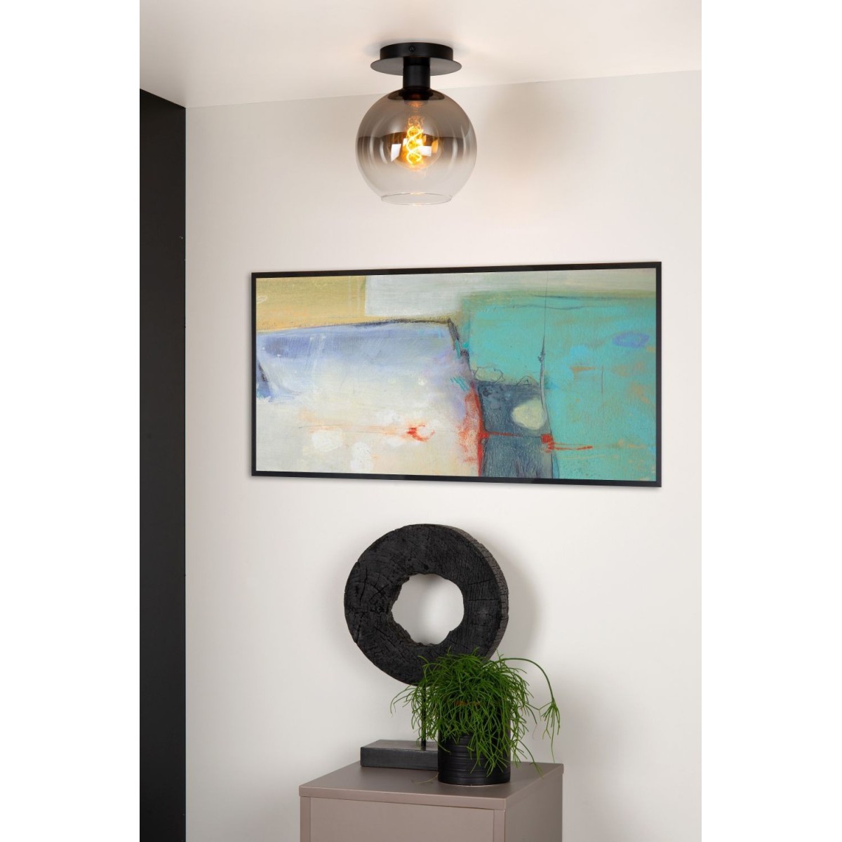 Lucide 74114/01/30 MARIUS - Lampa sufitowa wpuszczana - 1xE27 - Czarny