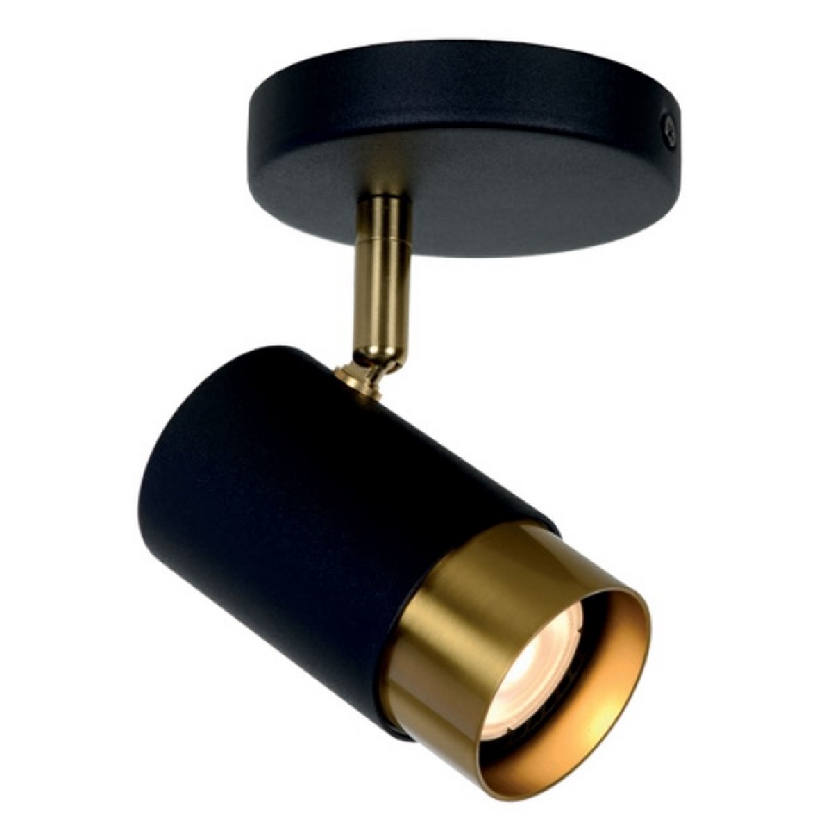 Lucide 35913/01/30 FLORIS - Reflektor sufitowy - 10 cm - 1xGU10 - Czarny