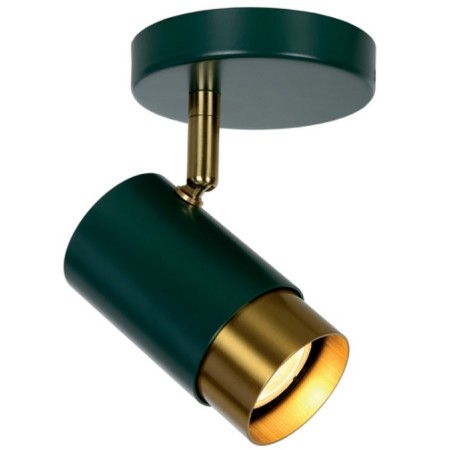 Lucide 35913/01/33 FLORIS - Reflektor sufitowy - 10 cm - 1xGU10 - Zielony