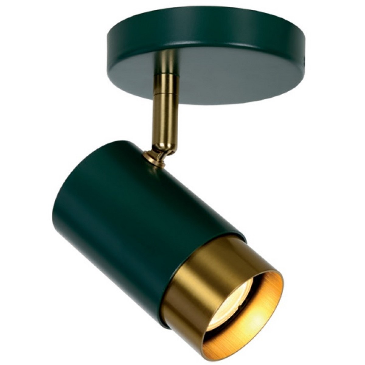 Lucide 35913/01/33 FLORIS - Reflektor sufitowy - 10 cm - 1xGU10 - Zielony