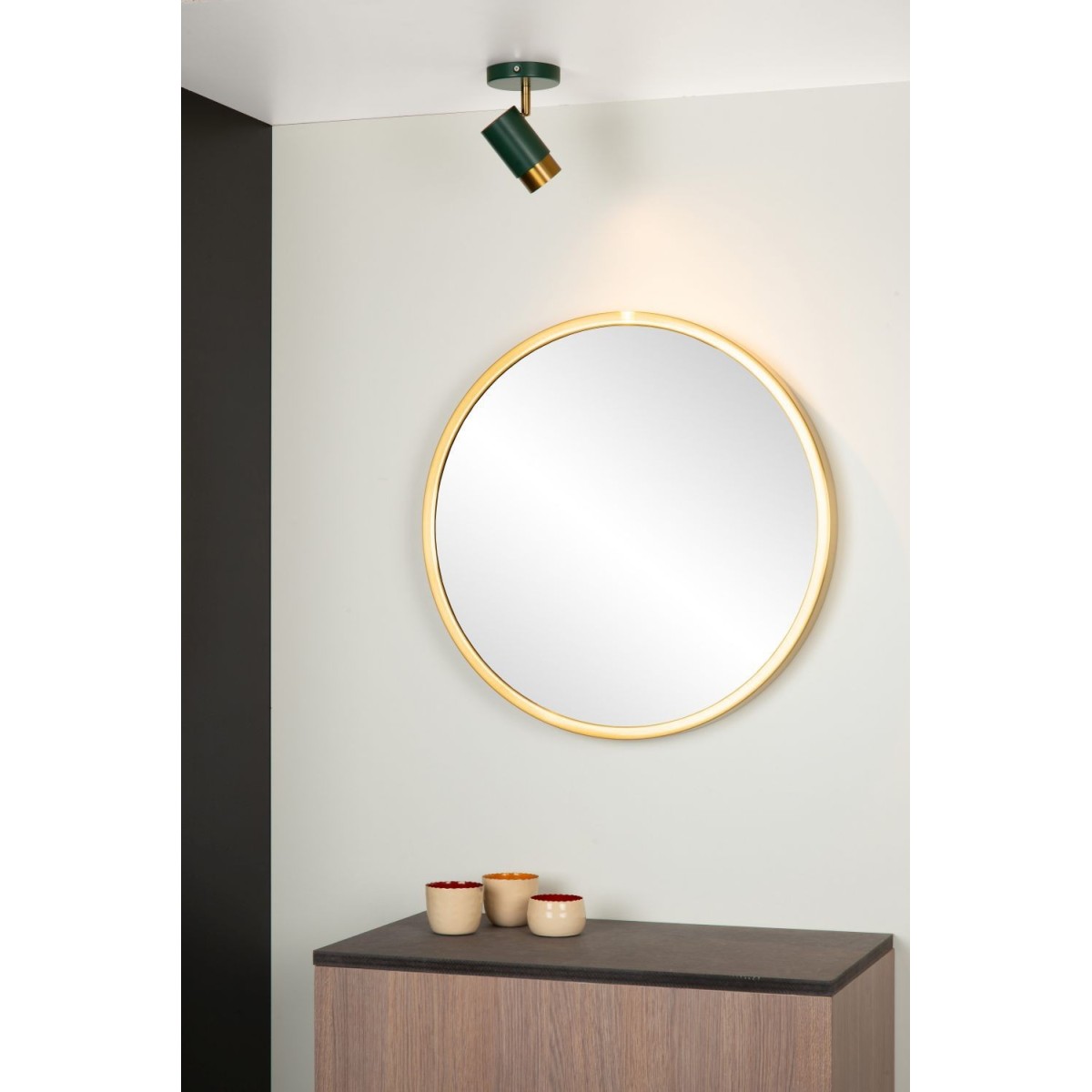 Lucide 35913/01/33 FLORIS - Reflektor sufitowy - 10 cm - 1xGU10 - Zielony