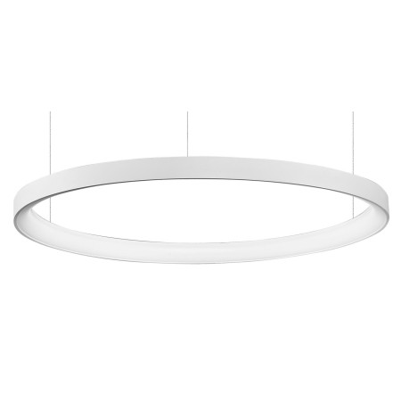 Niepowtarzalna lampa Luces Exclusivas ROTA LE41468 - kolor lampy - biały mat, materiał - aluminium/akryl