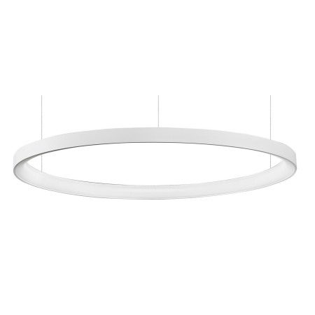 Niecodzienna lampa Luces Exclusivas ROTA LE41469 - kolor lampy - biały mat, materiał - aluminium/akryl