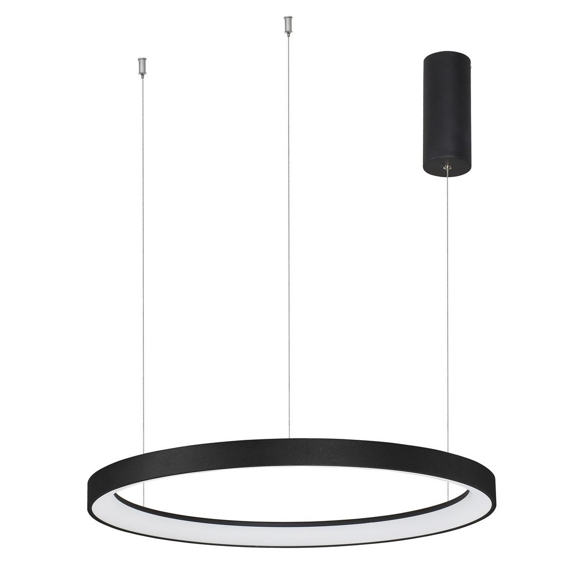Piękna lampa Luces Exclusivas ROTA LE41470 - kolor lampy - czarny mat, materiał - aluminium/akryl
