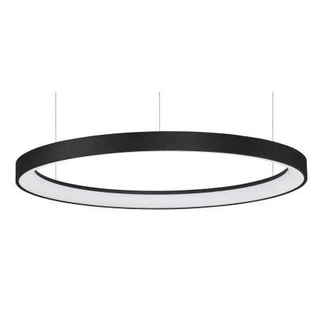 Piękna lampa Luces Exclusivas ROTA LE41470 - kolor lampy - czarny mat, materiał - aluminium/akryl