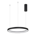 Nowoczesna lampa Luces Exclusivas ROTA LE41471 - kolor lampy - czarny mat, materiał - aluminium/akryl