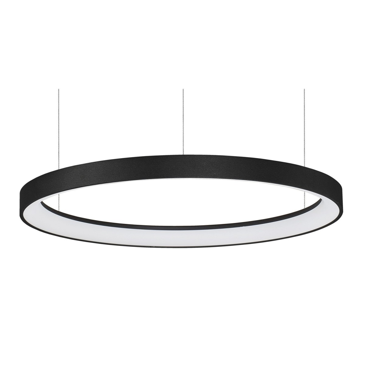 Nowoczesna lampa Luces Exclusivas ROTA LE41471 - kolor lampy - czarny mat, materiał - aluminium/akryl
