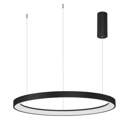 Stylowa lampa Luces Exclusivas ROTA LE41472 - kolor lampy - czarny mat, materiał - aluminium/akryl