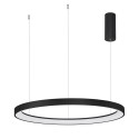 Stylowa lampa Luces Exclusivas ROTA LE41472 - kolor lampy - czarny mat, materiał - aluminium/akryl
