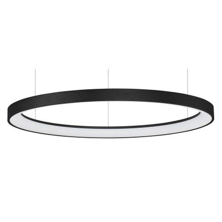 Stylowa lampa Luces Exclusivas ROTA LE41472 - kolor lampy - czarny mat, materiał - aluminium/akryl