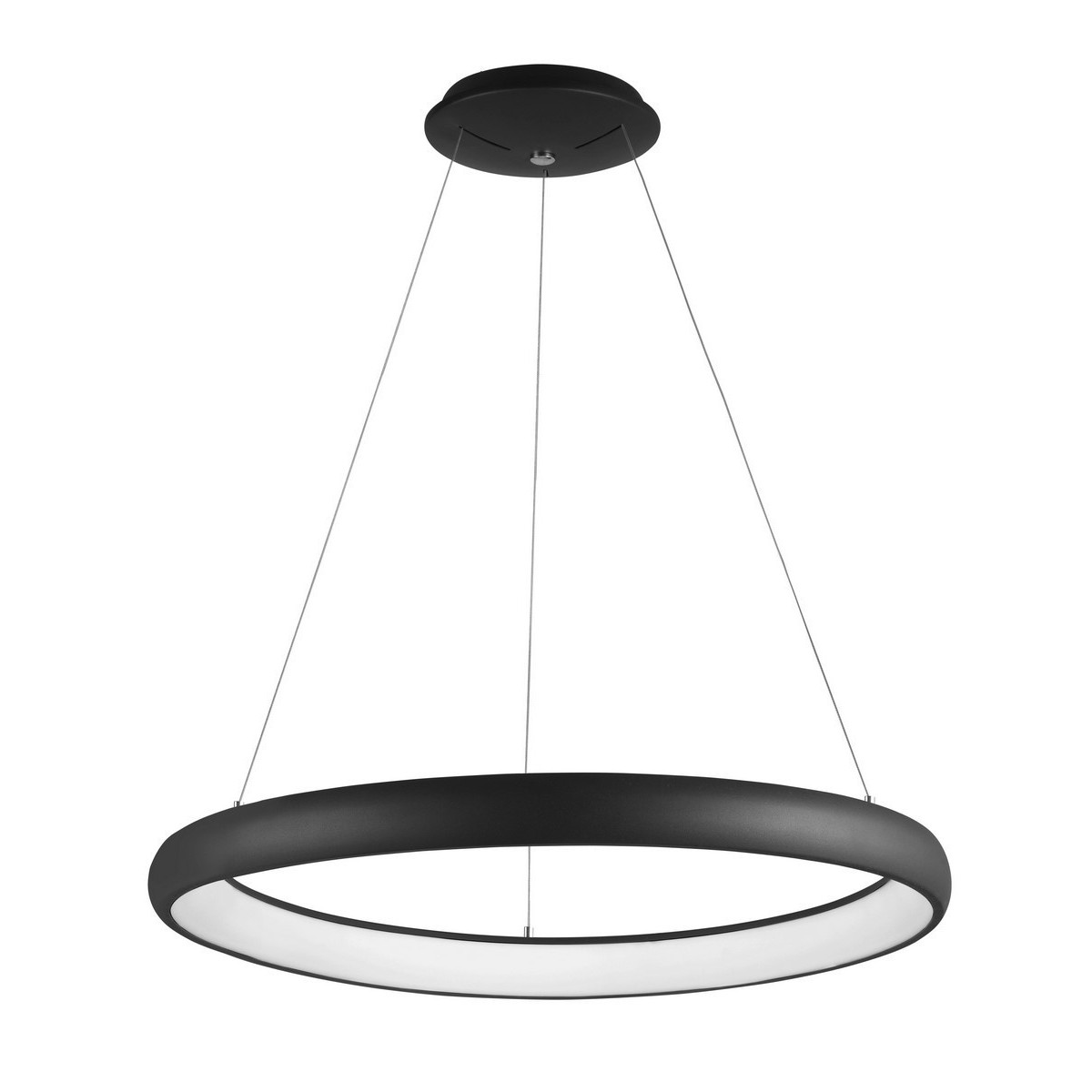 Stylowa lampa Luces Exclusivas TOLU LE41490 - kolor lampy - czarny mat, materiał - aluminium/akryl