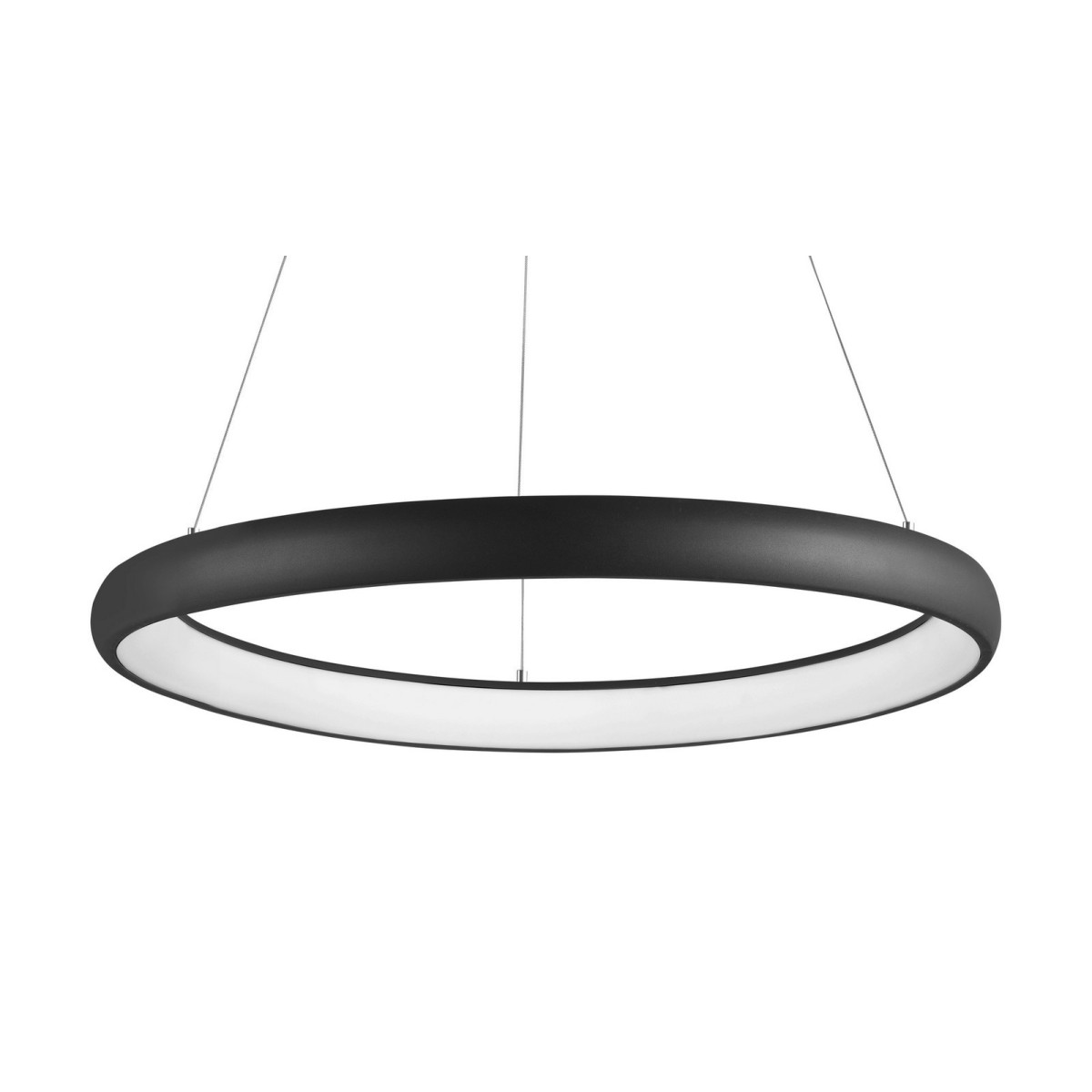 Stylowa lampa Luces Exclusivas TOLU LE41490 - kolor lampy - czarny mat, materiał - aluminium/akryl