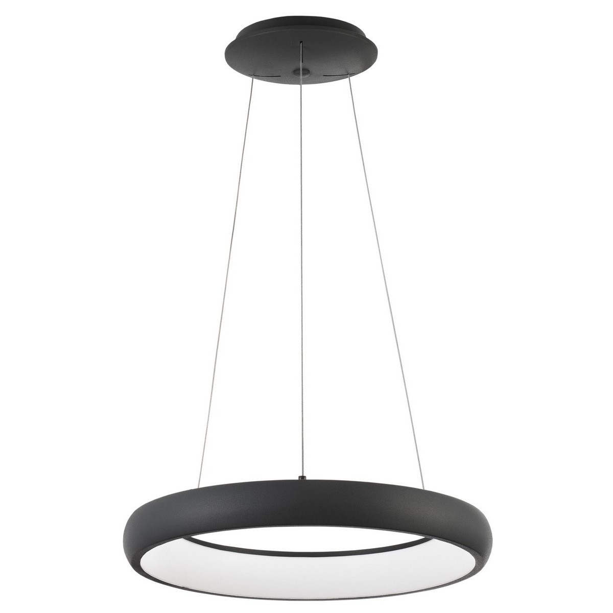 Niepowtarzalna lampa Luces Exclusivas TOLU LE41492 - kolor lampy - czarny mat, materiał - aluminium/akryl