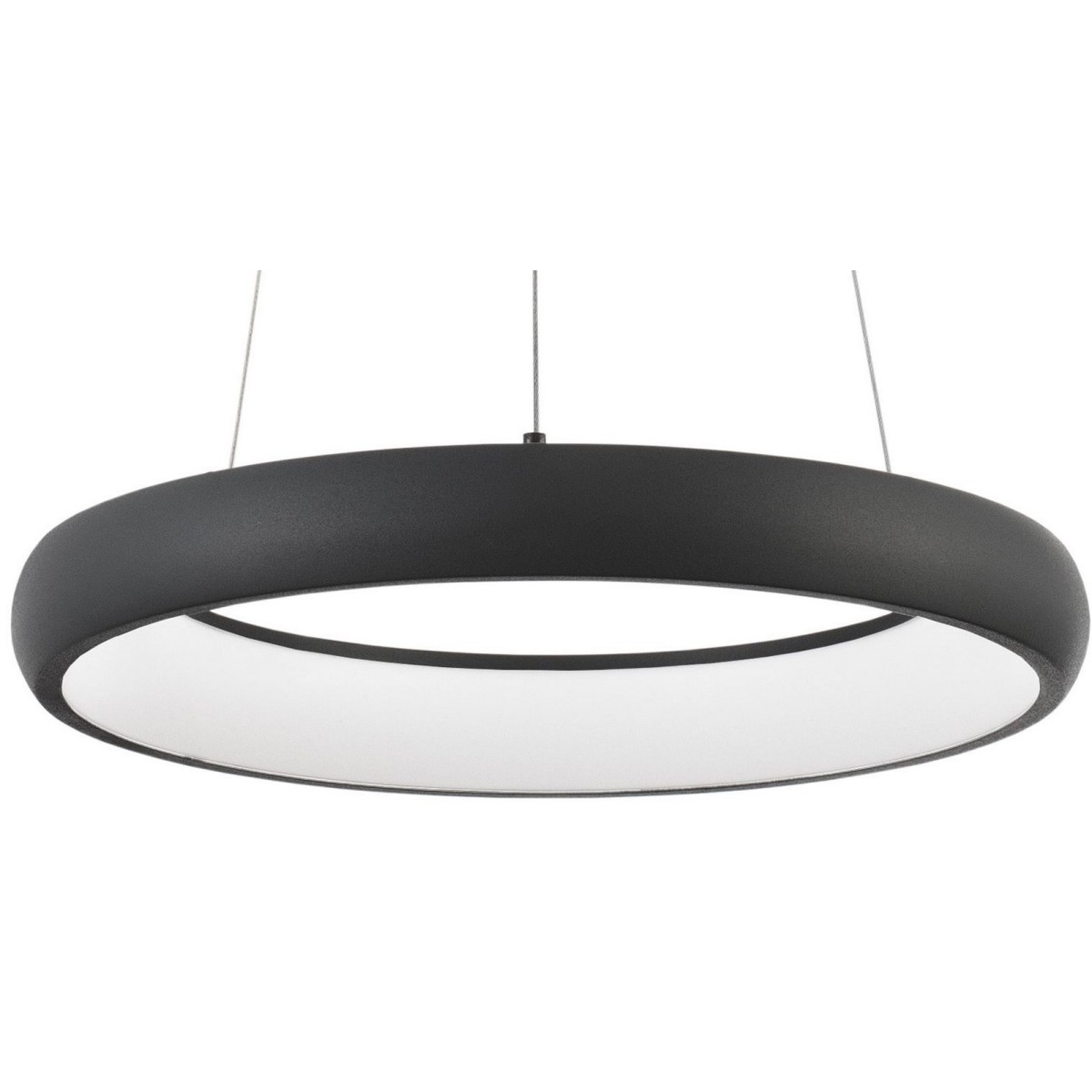 Niepowtarzalna lampa Luces Exclusivas TOLU LE41492 - kolor lampy - czarny mat, materiał - aluminium/akryl