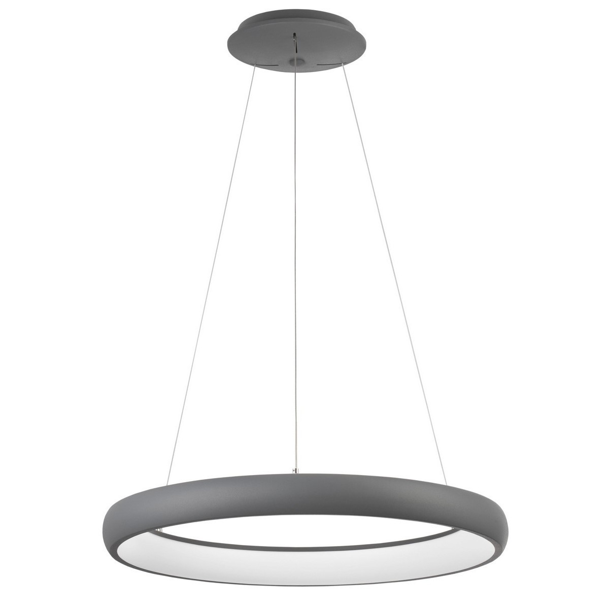 Stylowa lampa Luces Exclusivas TOLU LE41496 - kolor lampy - szary, materiał - aluminium/akryl
