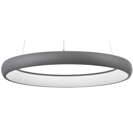 Stylowa lampa Luces Exclusivas TOLU LE41496 - kolor lampy - szary, materiał - aluminium/akryl