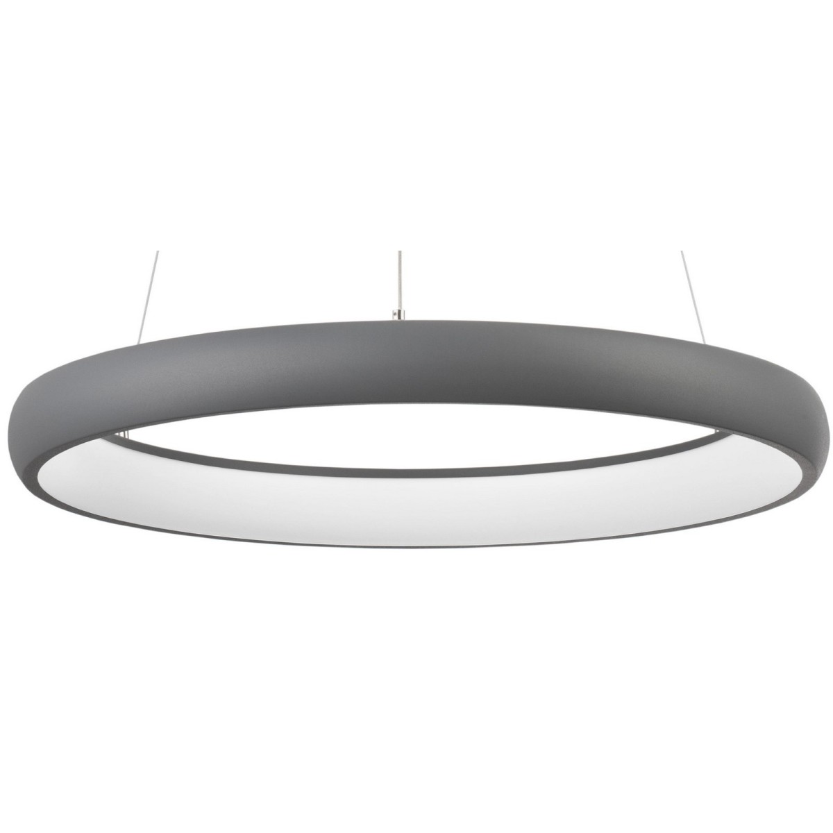 Stylowa lampa Luces Exclusivas TOLU LE41496 - kolor lampy - szary, materiał - aluminium/akryl