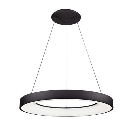 Niecodzienna lampa Luces Exclusivas TOME SMART LE41511 - kolor lampy - czarny mat, materiał - aluminium/akryl