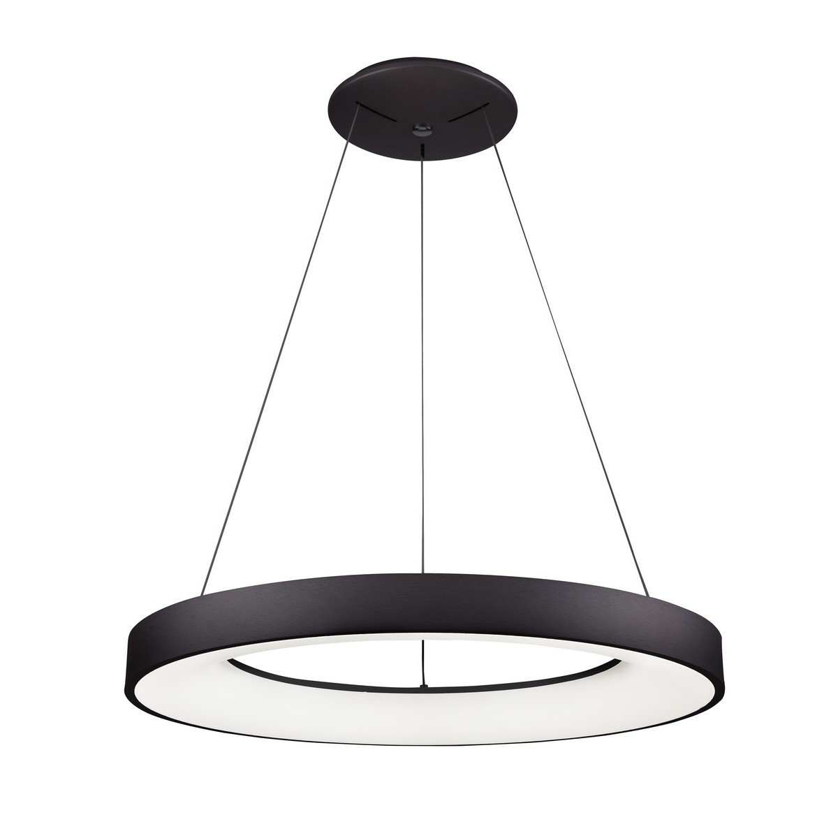 Niecodzienna lampa Luces Exclusivas TOME SMART LE41511 - kolor lampy - czarny mat, materiał - aluminium/akryl