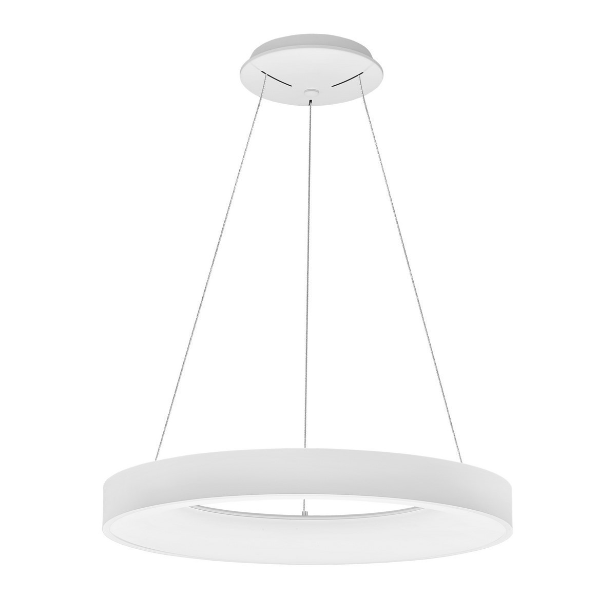 Piękna lampa Luces Exclusivas TOME SMART LE41512 - kolor lampy - biały mat, materiał - aluminium/akryl