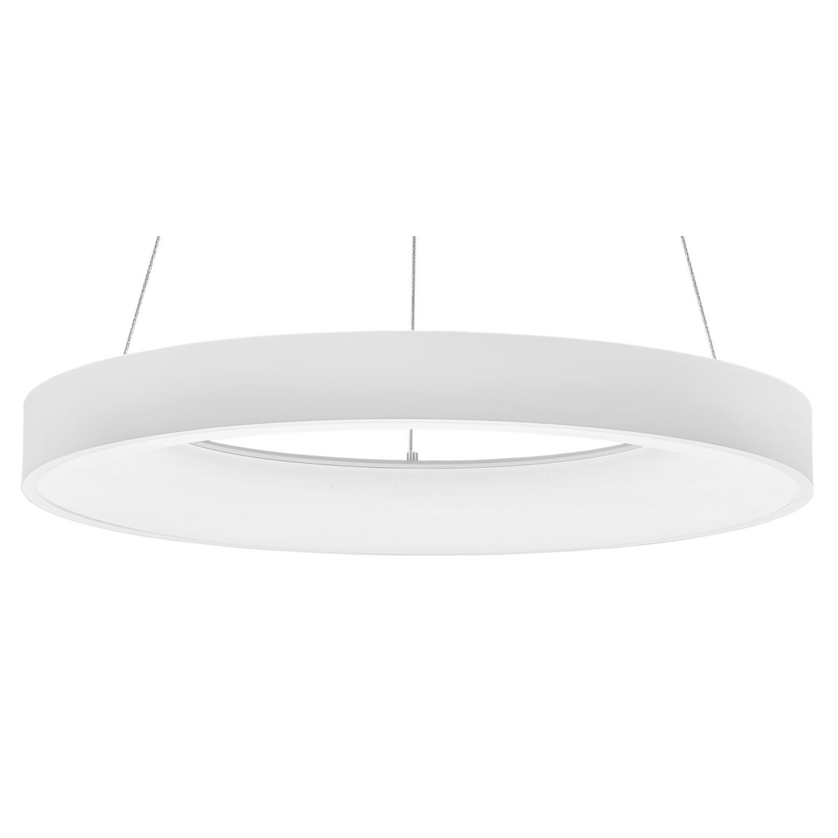 Piękna lampa Luces Exclusivas TOME SMART LE41512 - kolor lampy - biały mat, materiał - aluminium/akryl