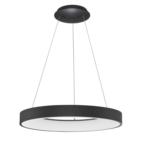 Stylowa lampa Luces Exclusivas TOME SMART LE41514 - kolor lampy - czarny mat, materiał - aluminium/akryl
