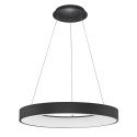 Stylowa lampa Luces Exclusivas TOME SMART LE41514 - kolor lampy - czarny mat, materiał - aluminium/akryl