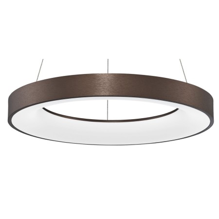 Piękna lampa Luces Exclusivas TOME SMART LE41518 - kolor lampy - brązowy szczotkowany, materiał - aluminium/akryl
