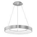 Nowoczesna lampa Luces Exclusivas TOME SMART LE41519 - kolor lampy - srebrny szczotkowany, materiał - aluminium/akryl