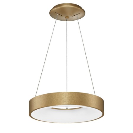 Niecodzienna lampa Luces Exclusivas TOME SMART LE41529 - kolor lampy - szczotokowane złoto, materiał - aluminium/akryl